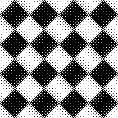 Dikişsiz nokta desenli arka plan - tek renkli vektör çizimi