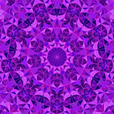 Renkli dinamik çokgen dairesel karo mozaik desen arka plan