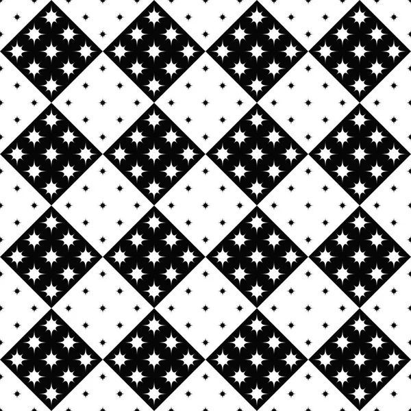 Diseño de fondo de patrón de estrella sin costura geométrica abstracta — Vector de stock