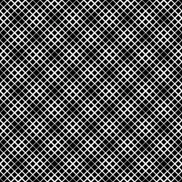 Fondo de patrón cuadrado abstracto - diseño vectorial monocromo — Archivo Imágenes Vectoriales