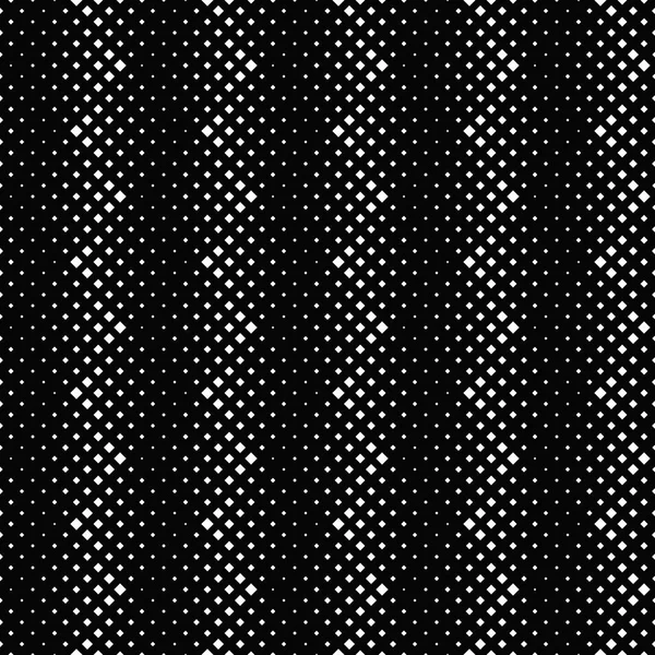 Astratto senza soluzione di continuità in bianco e nero modello quadrato disegno di sfondo — Vettoriale Stock