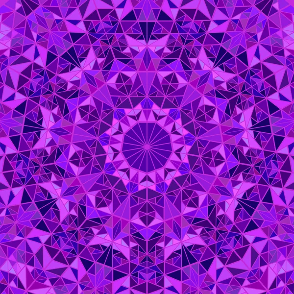 Bunte dynamische polygonale kreisförmige Fliesen Mosaik Muster Hintergrund — Stockvektor