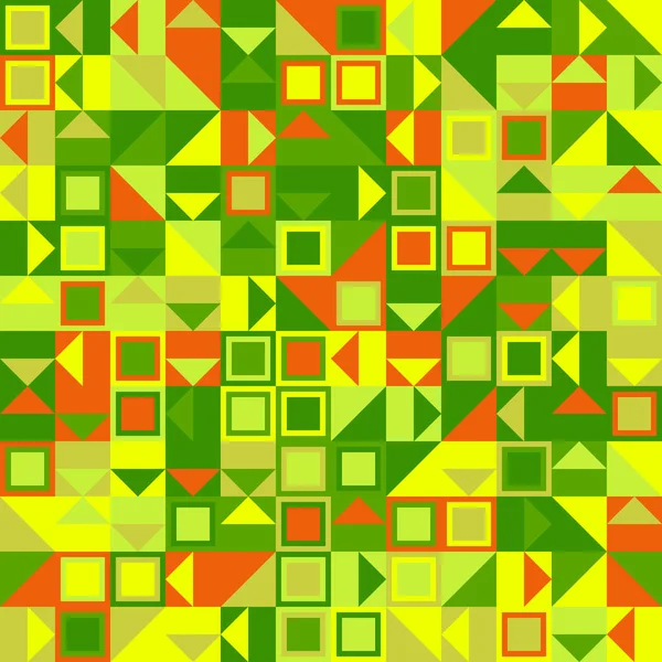 Цветной геометрический рисунок фона - абстрактная векторная графика — стоковый вектор