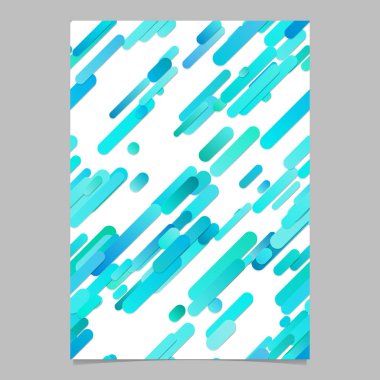 Gradyan diyagonal çizgili desen kartı arka plan şablonu tasarımı