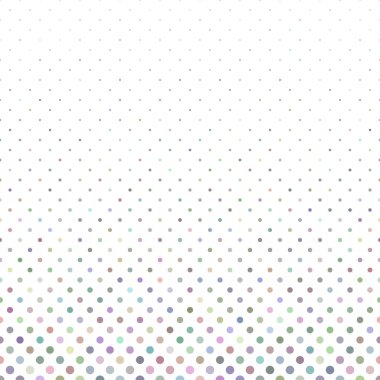 Renkli geometrik daire desen arka plan - küçük nokta grafik tasarımı