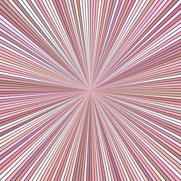 Розовый психоделический полосатый фон вспышки солнца — стоковый вектор