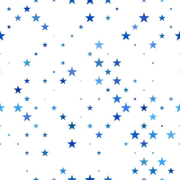 Geometric pentagram star pattern background - seamless graphic design — Stock Vector