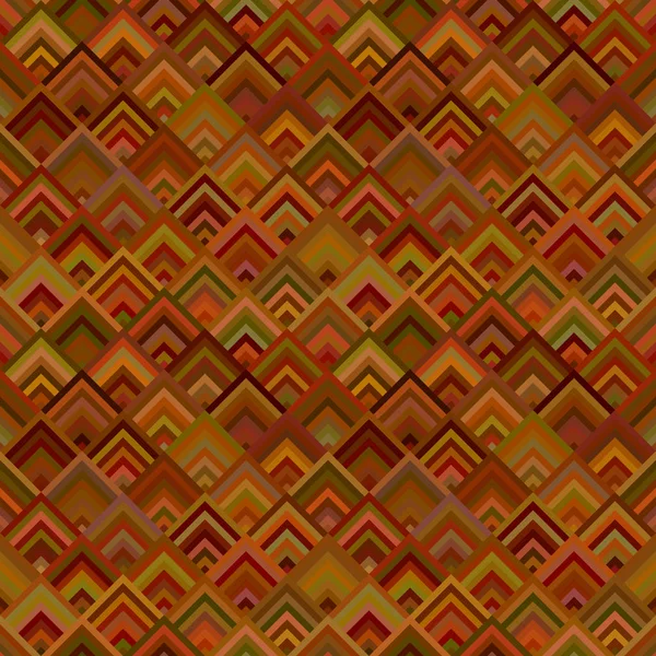 Patrón cuadrado diagonal sin costura marrón - vector de mosaico de fondo gráfico — Vector de stock