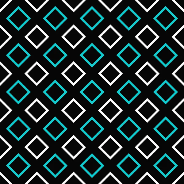 Enkel sömlös fyrkantig mönster bakgrund design — Stock vektor