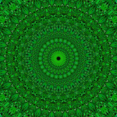 Soyut çiçek mandala arka plan - dairesel vektör geometrisi
