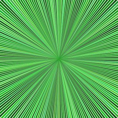 Çizgili ışınlarıyeşil psychedelic soyut ışın patlaması arka plan