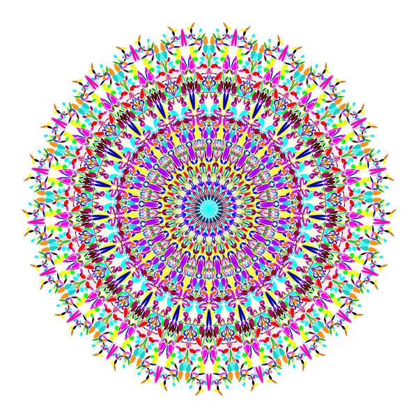 Floral Mandala-abstract vector grafisch ontwerp — Stockvector
