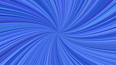 Mavi psychedelic soyut sarmal ray patlama şerit arka plan