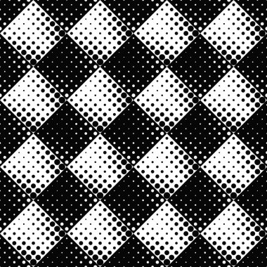 Siyah ve beyaz Dikişsiz geometrik nokta desen arka plan tasarımı