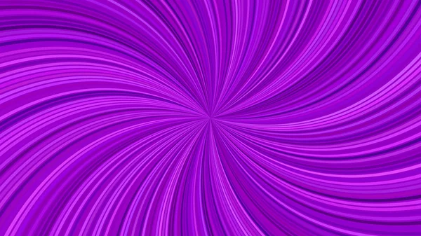 Violet abstrait hypnotique spirale rayures fond — Image vectorielle