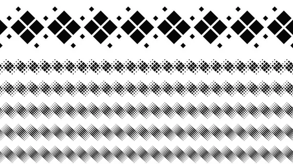 Tek renkli soyut kare desen sayfa sonu seti