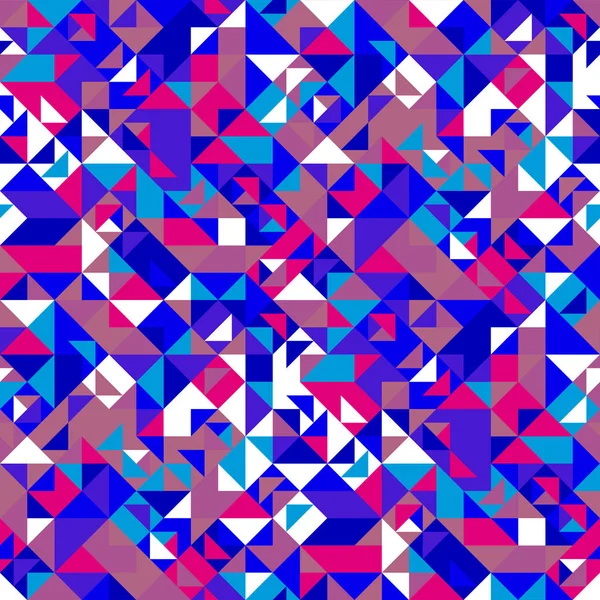 Sans couture coloré abstrait motif triangle conception de fond — Image vectorielle