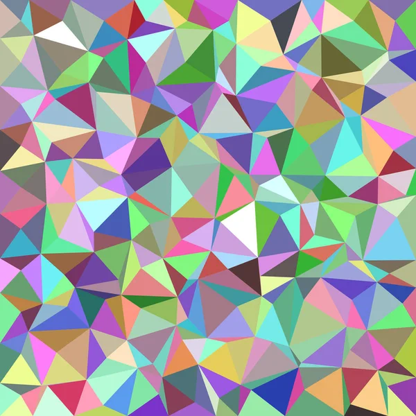 Colorido abstracto triángulo azulejo mosaico patrón de fondo — Vector de stock