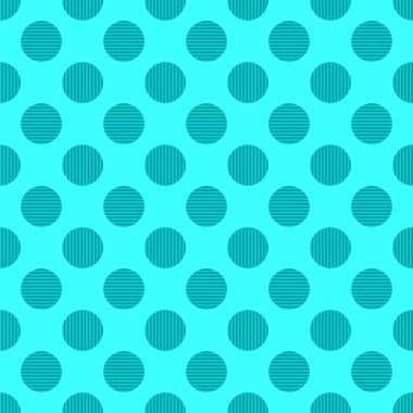 Geometrik tekrar deseni - vektör daire arka plan