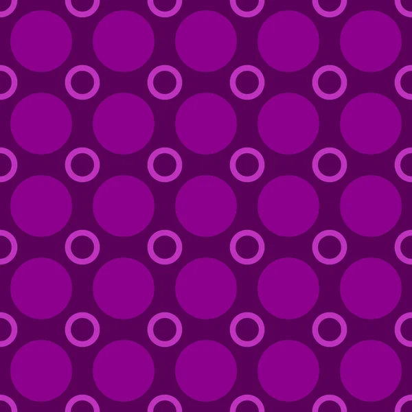 Бесшовный фиолетовый цвет абстрактного фона круга — стоковый вектор