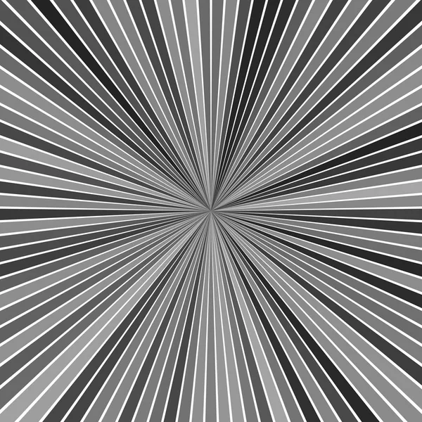 Серый абстрактный гипнотический луч полосы фона - векторный взрыв графики Стоковая Иллюстрация