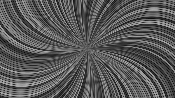 Серый абстрактный гипнотический спиральный разрыв полосы фона — стоковый вектор