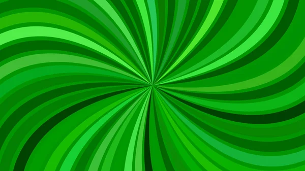 Green psychedelic geometrcial swirl stripe background Stock Vector