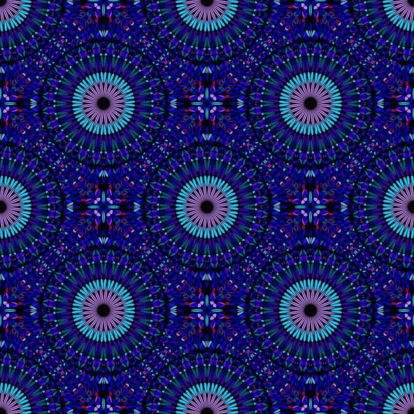 Geometrische Bohemian Kaleidoskop Mandala Muster Design Hintergrund — Stockvektor