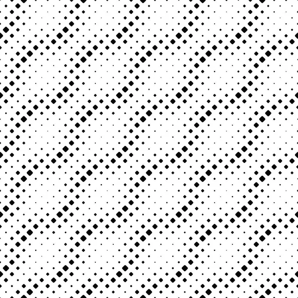 기하학적 흑백 추상 사각형 패턴 배경 디자인 — 스톡 벡터