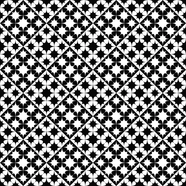 Geometrische abstracte naadloze ster patroon achtergrond ontwerp — Stockvector