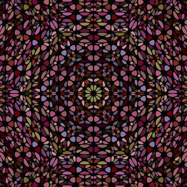 Geometrinen värikäs kaareva kivi mosaiikki tausta suunnittelu — vektorikuva