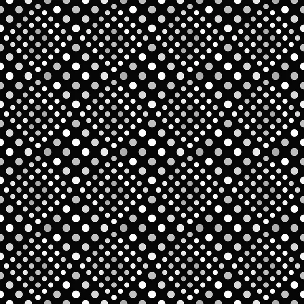 Naadloze cirkel patroon achtergrond-abstracte grijze vector illustratie — Stockvector