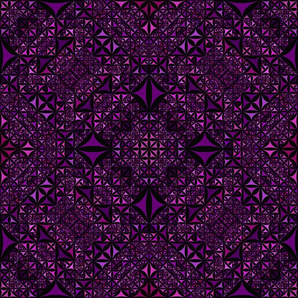 Purple seamless kaleidoscope pattern background — Stock Vector
