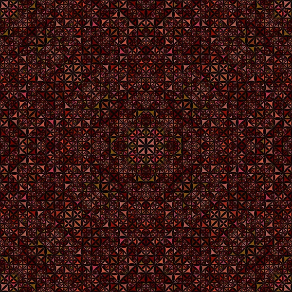 Absztrakt ismétlődő görbe háromszög mozaik Kaleidoszkóp háttérkép minta — Stock Vector