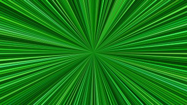 Yeşil psychedelic geometrcial hız kavramı arka plan - vektör yıldız patlama grafik