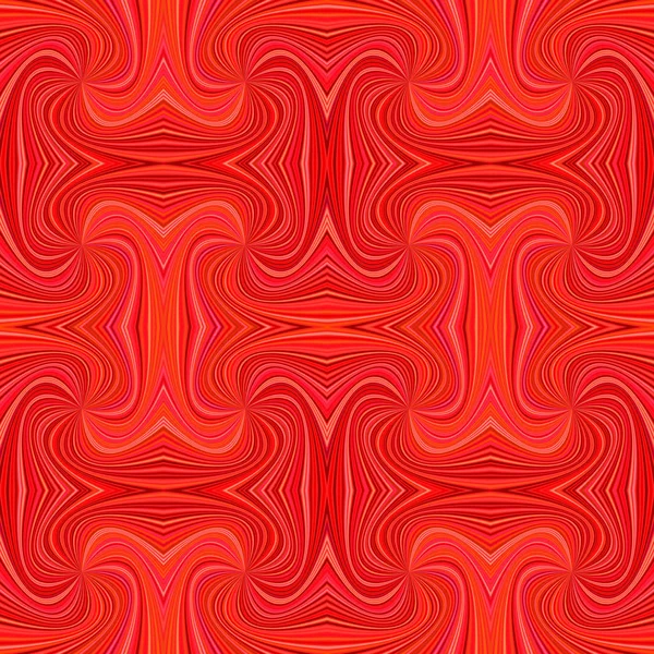 Червоний безшовний абстрактний психоделічний спіральний фон смуги променів — стоковий вектор