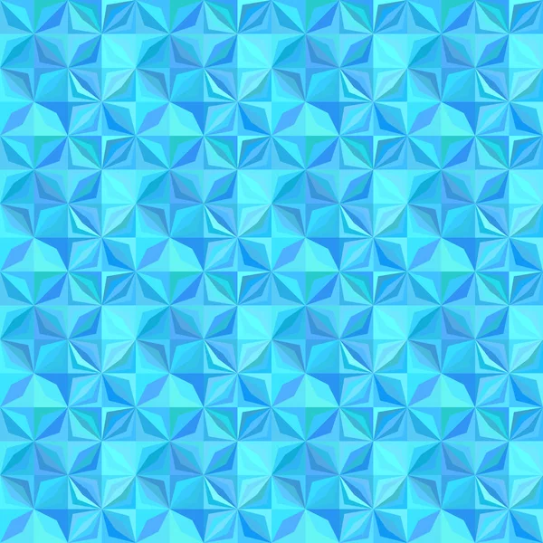 Mavi dikişsiz çizgili şekil deseni - vektör karo mozaik arka plan — Stok Vektör