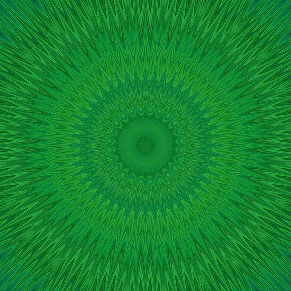 Mandala vert explosion fond fractal — Image vectorielle