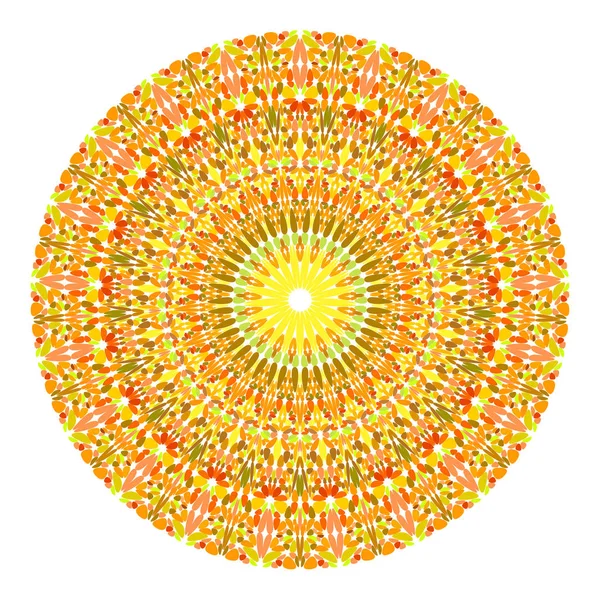 Floral Mandala design-vector grafisch ontwerp — Stockvector