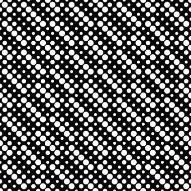 Dikişsiz geometrik soyut nokta desen arka plan tasarımı