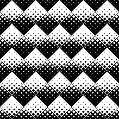 Monokrom dikişsiz soyut diyagonal kare desen arka plan