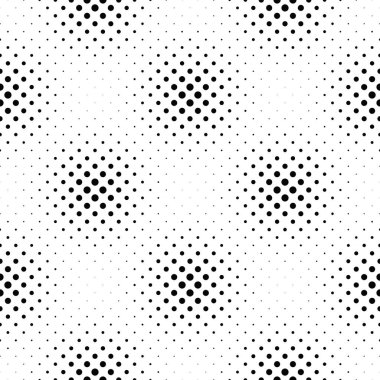 Siyah beyaz dikişsiz daire desen arka plan