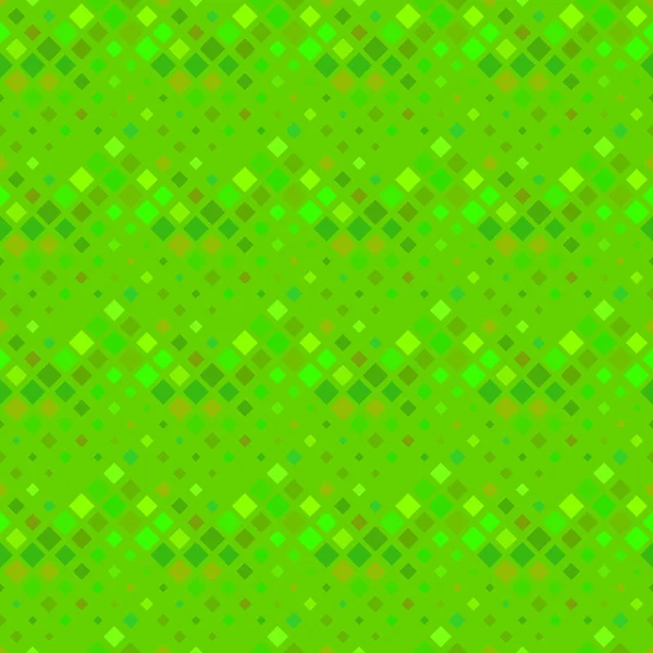 Diagonale motif carré conception de fond - illustration vectorielle verte — Image vectorielle