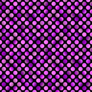 Gradyan daire desen arka planı - soyut vektör tasarımı