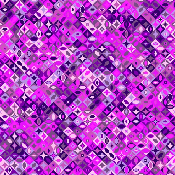 Diseño de fondo colorido patrón de mosaico diagonal sin costuras — Vector de stock