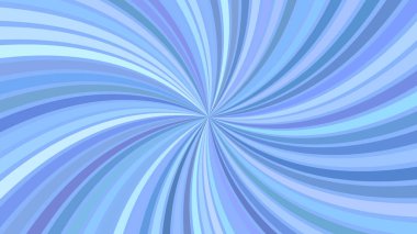 Mavi psychedelic jeometrisal spiral şerit arka plan
