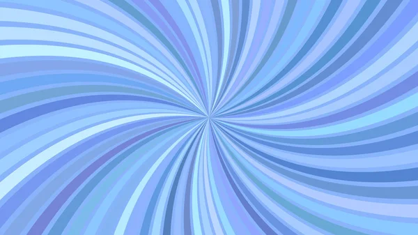 Bleu psychédélique géométrique spirale fond de bande — Image vectorielle