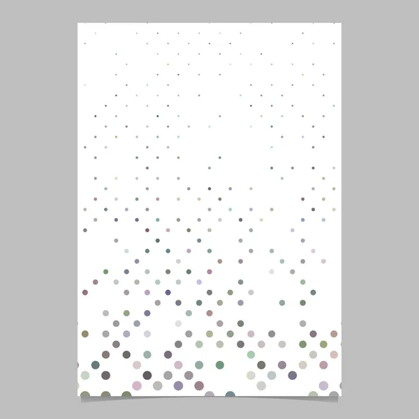 Plantilla de folleto de fondo de patrón de punto abstracto — Vector de stock