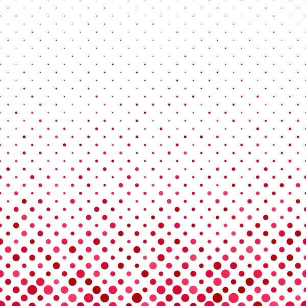 Red repeating abstract circle pattern background