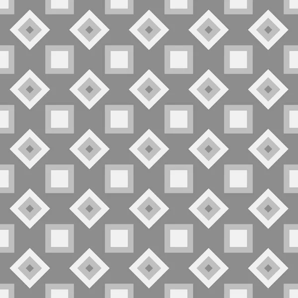 Abstrakte nahtlose Muster - Vektor quadratischen Hintergrund — Stockvektor